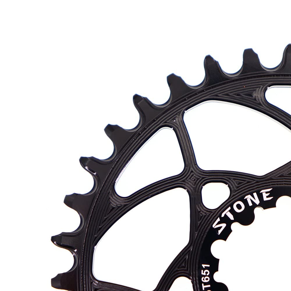 Stone Round/Oval Chainring Mount Direct Compatible with SRAM MTB 3 Bolts 3 Offset XX1, XX1 Eagle, X01, X01 Eagle, GX Eagle - Image 3