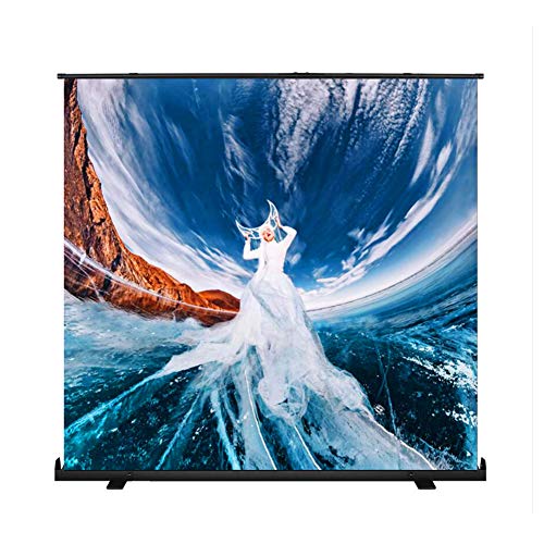 Écran de projecteur rétractable 16:9 large écran de cinéma portable intérieur