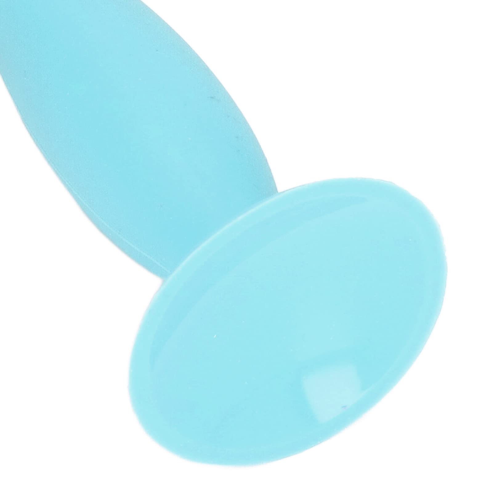 Ubervia Diaper Rash Creams - Silicone | Baby Diaper Cream Brush Diaper Cream Spatula Suction Cup Base Skin Friendly Avoid Dirty Fingers Silicone 59in Height for Home Use Blue-image-14