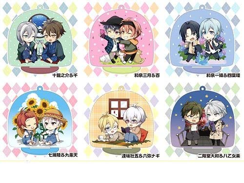 Amazon.co.jp: 6個入りBOX アイドリッシュセブン アクリルスタンド 