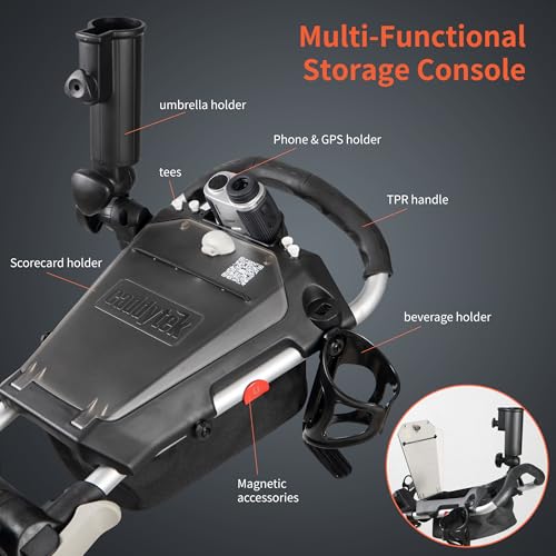 Caddytek CaddyLite Auto+360 Push Cart