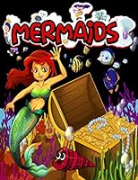 Mermaid Coloring Book For Kids Ages 4-8: 71 Hand Drawn 8.5X11 Size Large Full Page Little Mermaid Colouring Drawing Collection for Kids Children Toddler Boys Girls 1677171235 Book Cover