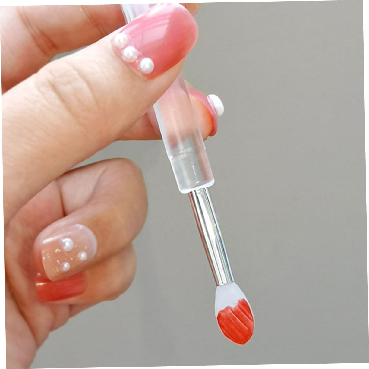 HAPINARY Silicone Lip Brush Lip Applicator Set Cover Eyeshadow Concealer Perfect Present