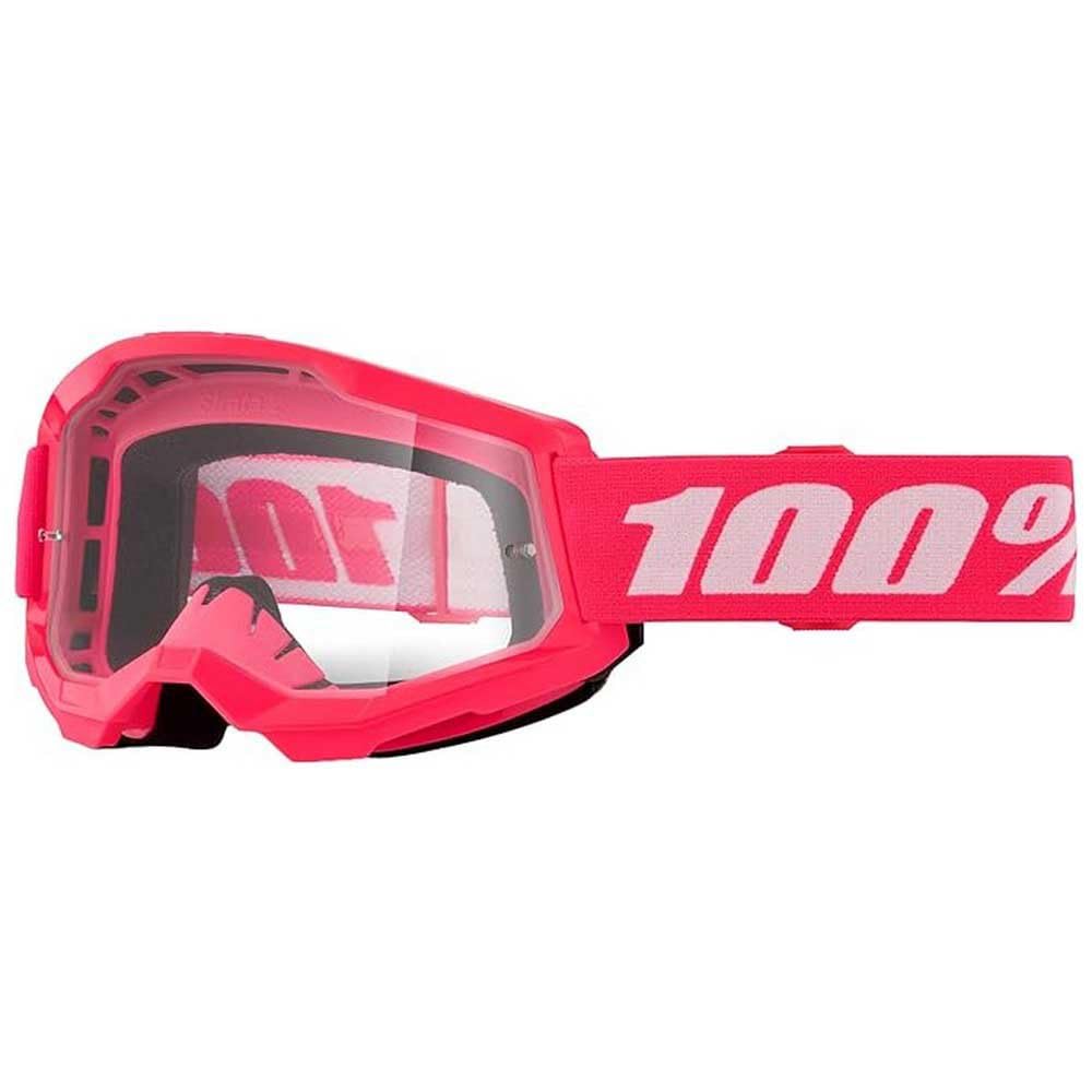 100% STRATA 2 Goggles - Sports Goggles for Motocross &amp; Mountain Biking - Eyewear for Bike Riders - Motocross Eyewear for Men