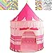 Produktbild Mgee Spielzelt Mädchen Prinzessin Castle Zelt für Kinder, Faltbares Indoor Spielhaus Zelt für Schlafzimmer Dekoration, Geschenke für Kinder (Rosa)