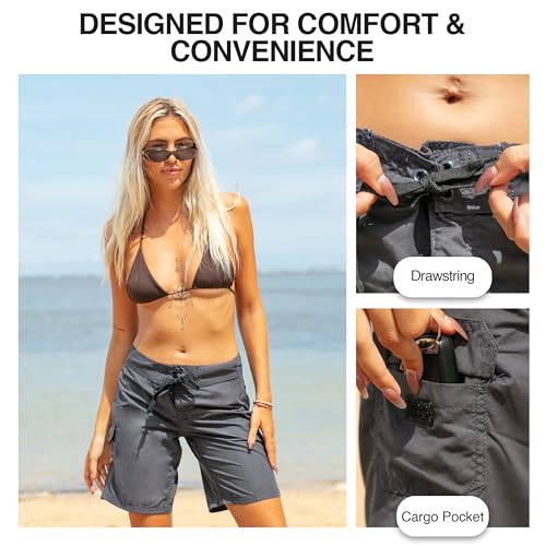 Kanu Surf Women's Marina UPF 50+ Active Swim Board Short (Reg & Plus Sizes)3