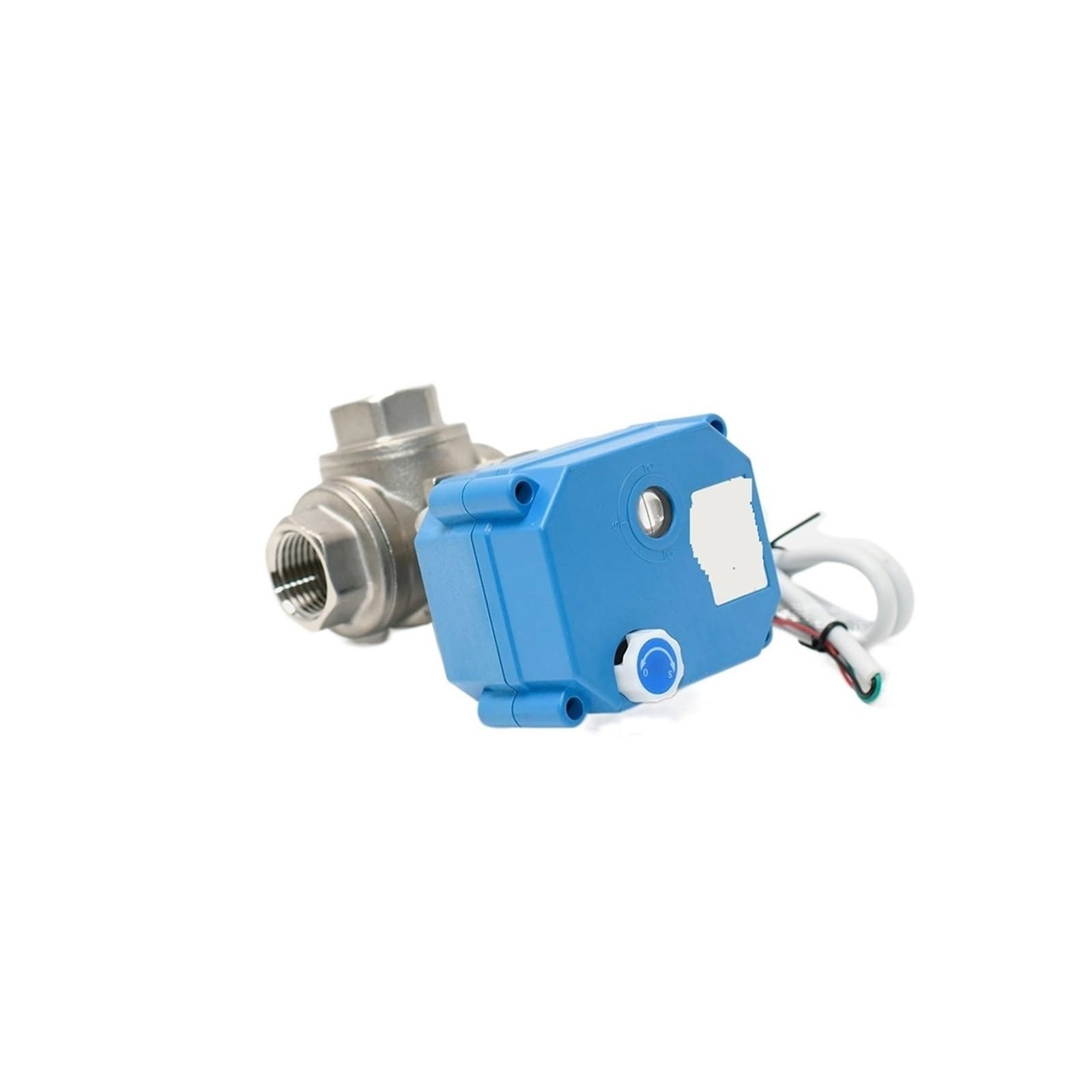 Vanne à Sphère, Vanne À Boisseau Sphérique DN20 3/4quot Acier Inoxydable Vanne À Boisseau Sphérique Motorisée À Deux Voies Vanne À Eau Électrique