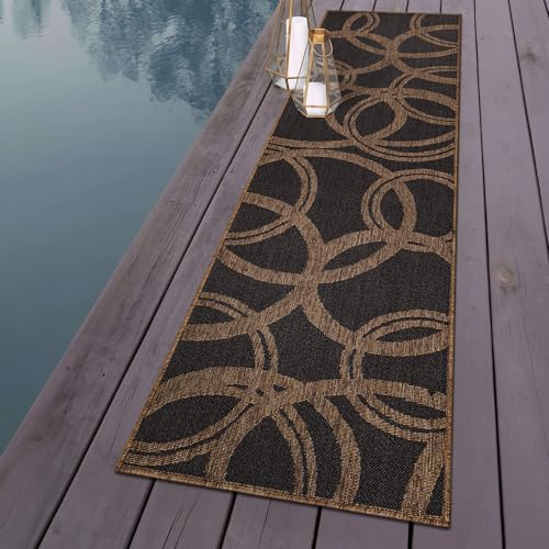 Tapete plano para interior/exterior Rugshop 68x183 cm