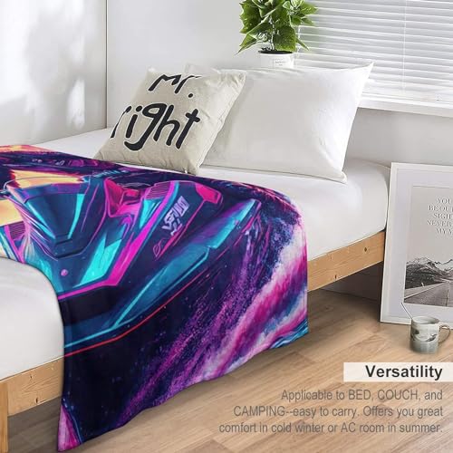 Couverture Duveteuse Super Douce Bateau, Cadeau Idéal Maison - 7