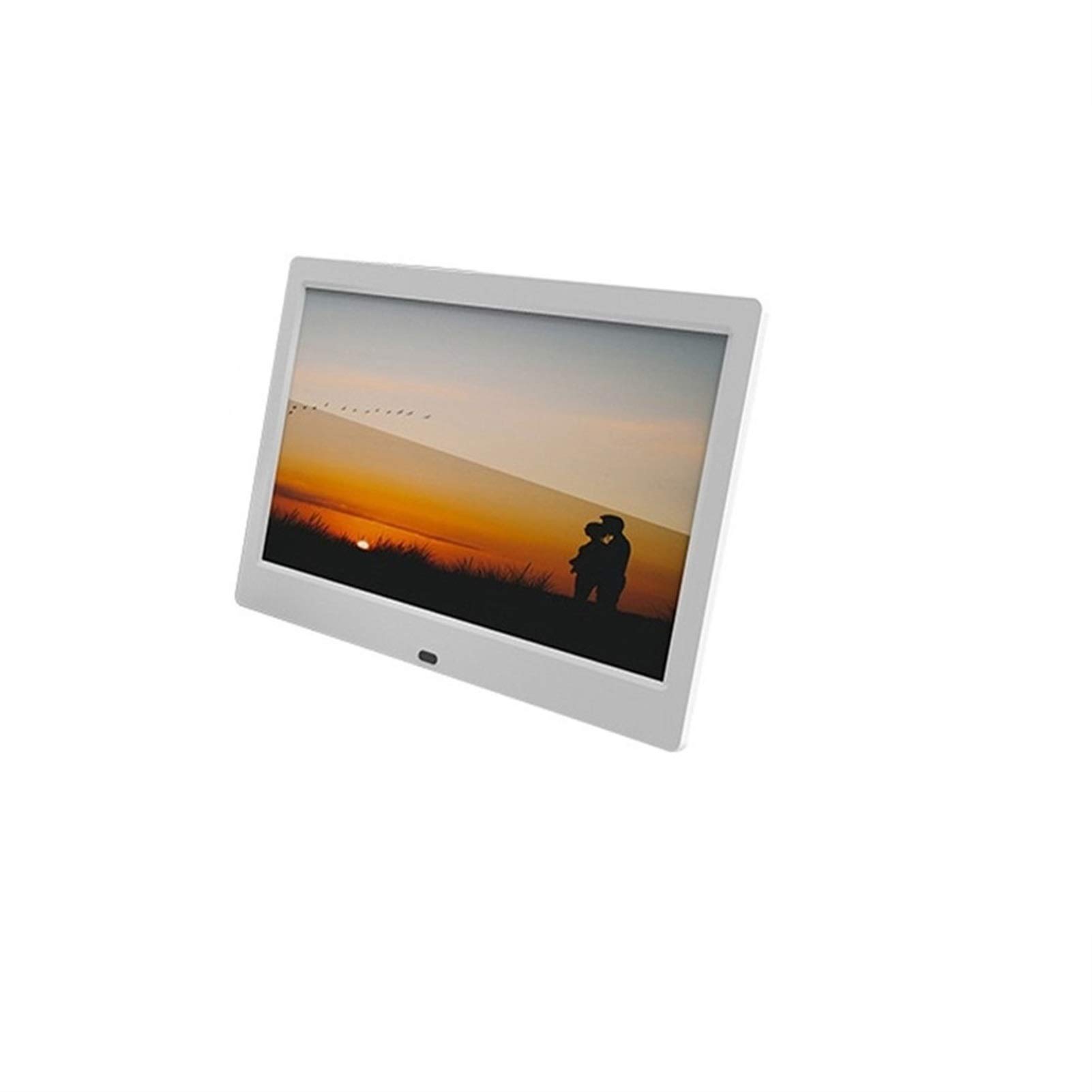 YIJIAN LCD 10-calowa ultracienka cyfrowa ramka na zdjęcia HD Elektroniczna ramka HD MP3 MP4 Film muzyczny album z pilotem zdalnego sterowania (kolor: biały)