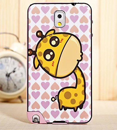 Big Mango Young and Fashion Series Cute Protective Shell Combo Back Case Cover for Samsung Galaxy Note 3 Note III ( Love Giraffe )