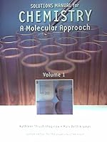 Solutions Manual for Chemistry: A Molecular Approach 1269392808 Book Cover