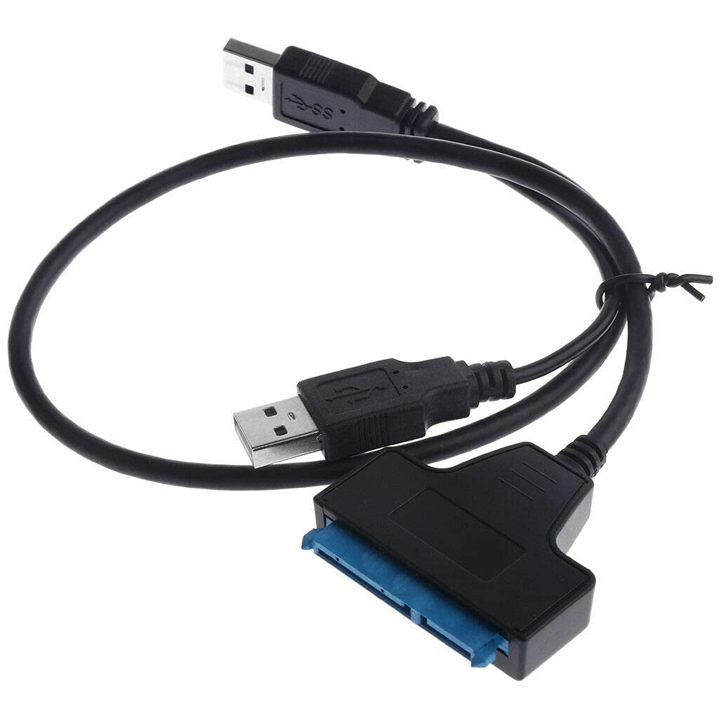 Ubersweet® Imported Super Speed USB 3.0 to 22Pin 2.5 Hard disk drive SSD HDD Adapter Power_54230-image-23