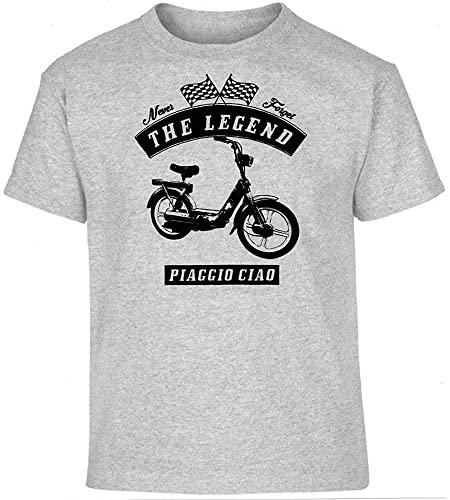 YUHUASHI ATONG T-Shirt, Piaggio Ciao, Motorcycle