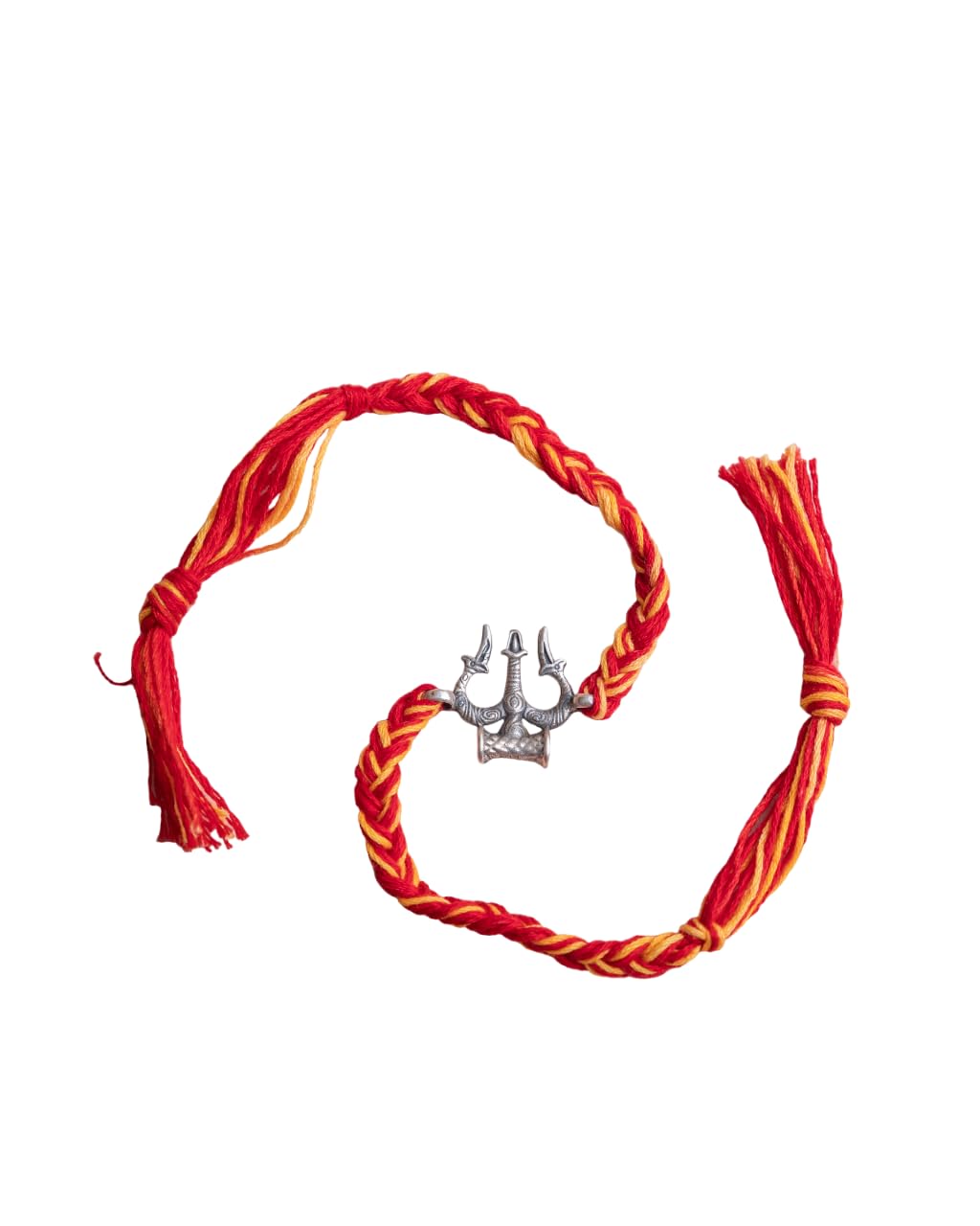 Shyle 925 Solid Sterling Silver Rakhi,Anvaya Shiva Trishul Moli Rakhi With Roli Chawal Tilak for Kids, Men and Women, Well Stamped with 92.5, Oxidized Indian Pure Silver Rakhi (B0D73KKC9D) Amazon Price History, Amazon Price Tracker