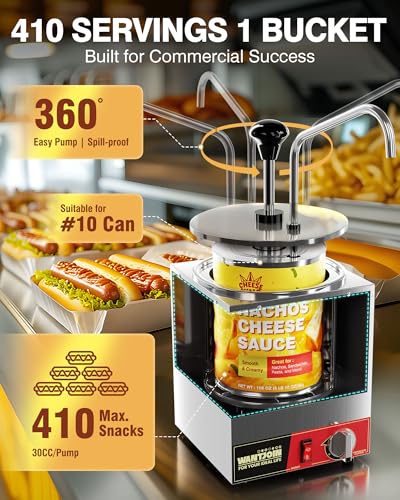 Commercial Nacho Cheese Warmer Machine