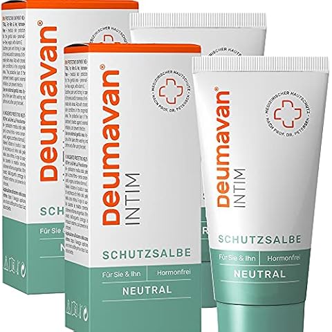 Deumavan Natur Schutzsalbe, Spar-Set 2x50ml, zum täglichen Intimschutz für sie und ihn auf neuem Niveau. Hormonfrei Cover