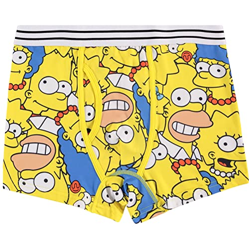 The Simpsons Mens Boxer Briefs Homer Bart Lisa Marge and Krusty The Clown - Mens 2 Pack Boxer Briefs Underwear4