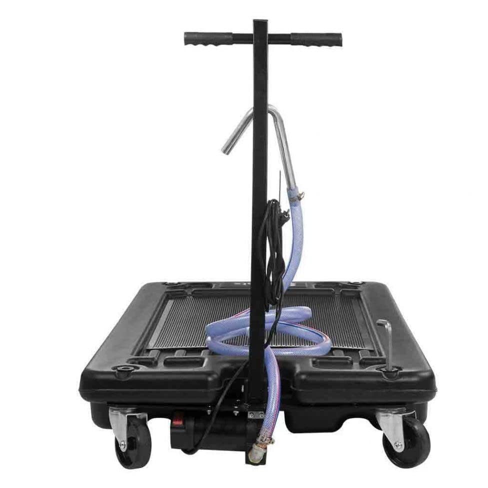 Recuperatore di olio mobile usato con pompa elettrica 64 litri