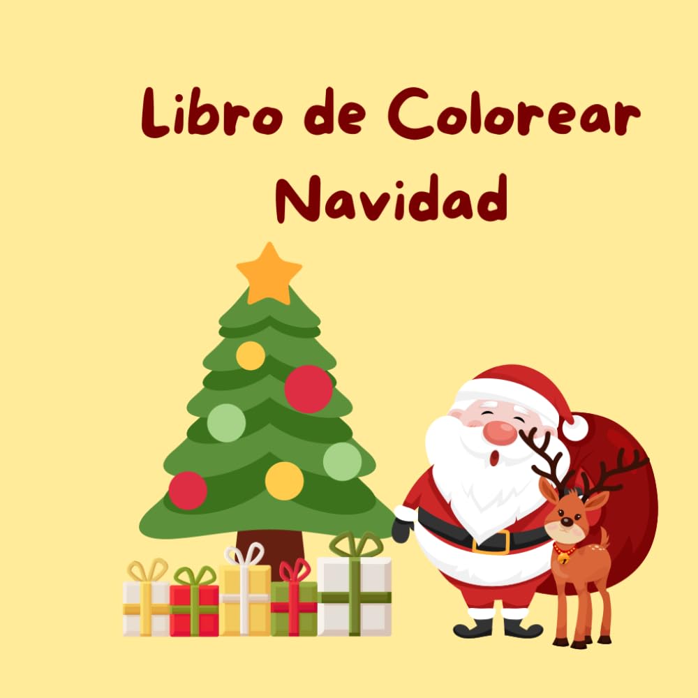 Libro de Colorear: Navidad