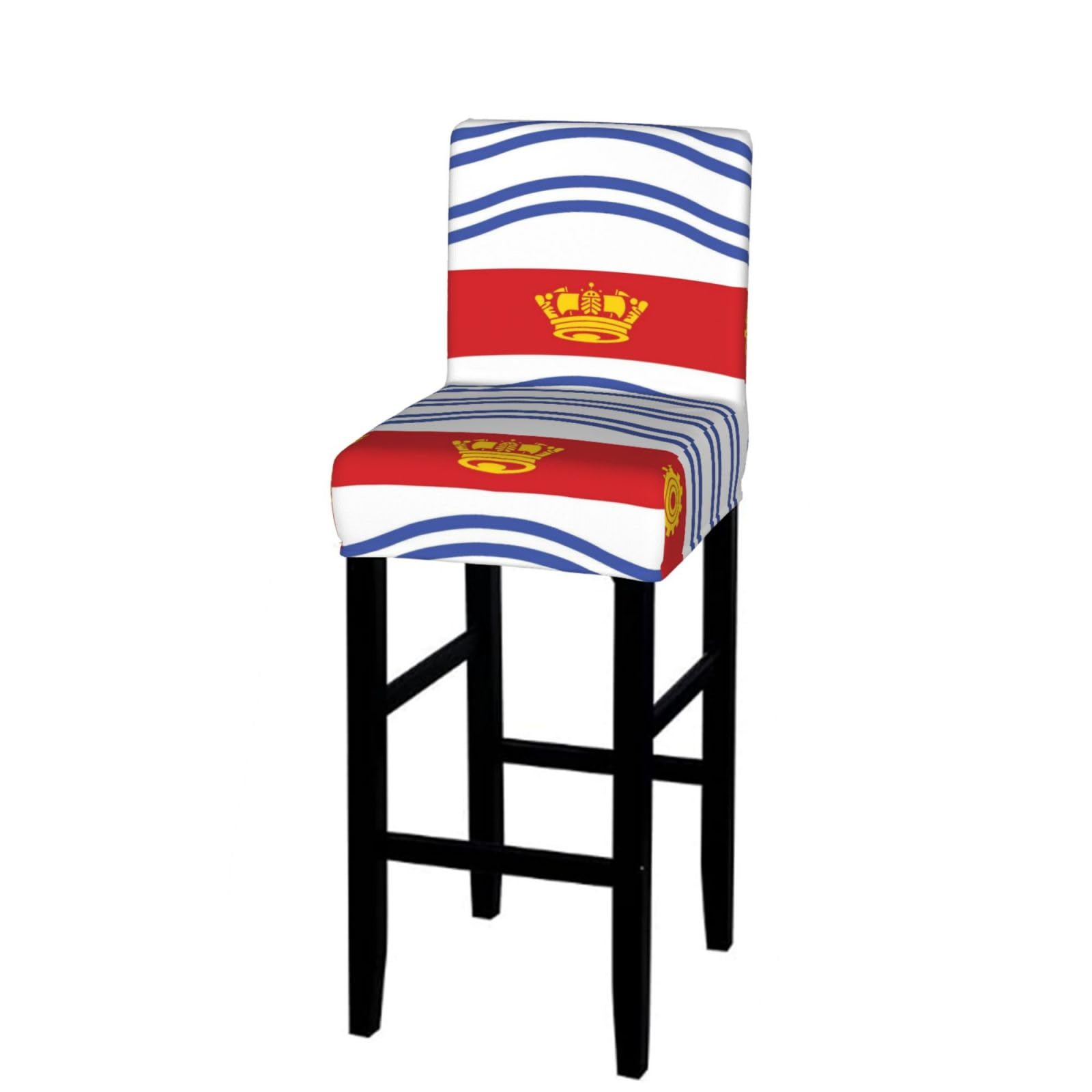 CNTDBU Flag of Barrie Bar Stool Cover-Stretchy Chair Slipcover for Kitchen