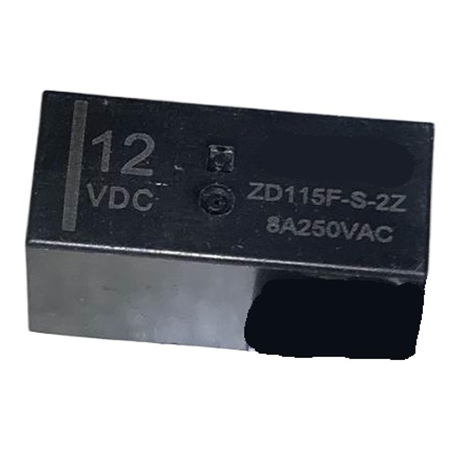 Relé ZD115F-S-2Z de 12 V CC microrelé de potencia de 8 pines 115F-2C 2