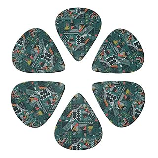 Green Animals Lot de 6 médiators pour guitare acoustique, guitare électrique, basse, ukulélé – fins, moyens et épais - Les Beatles, Paul McCartney, John Lennon, RIngo Starr, George Harrison Green Animals Lot de 6 médiators pour guitare acoustique, guitare électrique, basse, ukulélé - fins, moyens et épais – Image 4