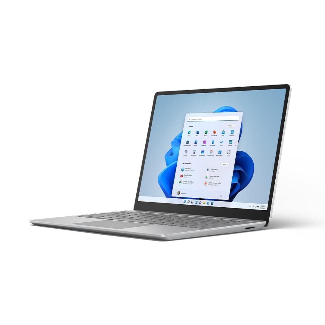 Microsoft Surface Laptop Go 2, 12,45 Zoll Laptop Platin: Amazon.de 
