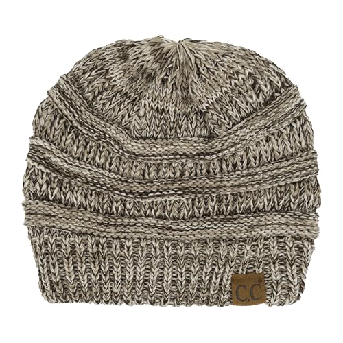 Image of Cambridge Select Thick Slouchy Knit Oversized Beanie Cap Hat