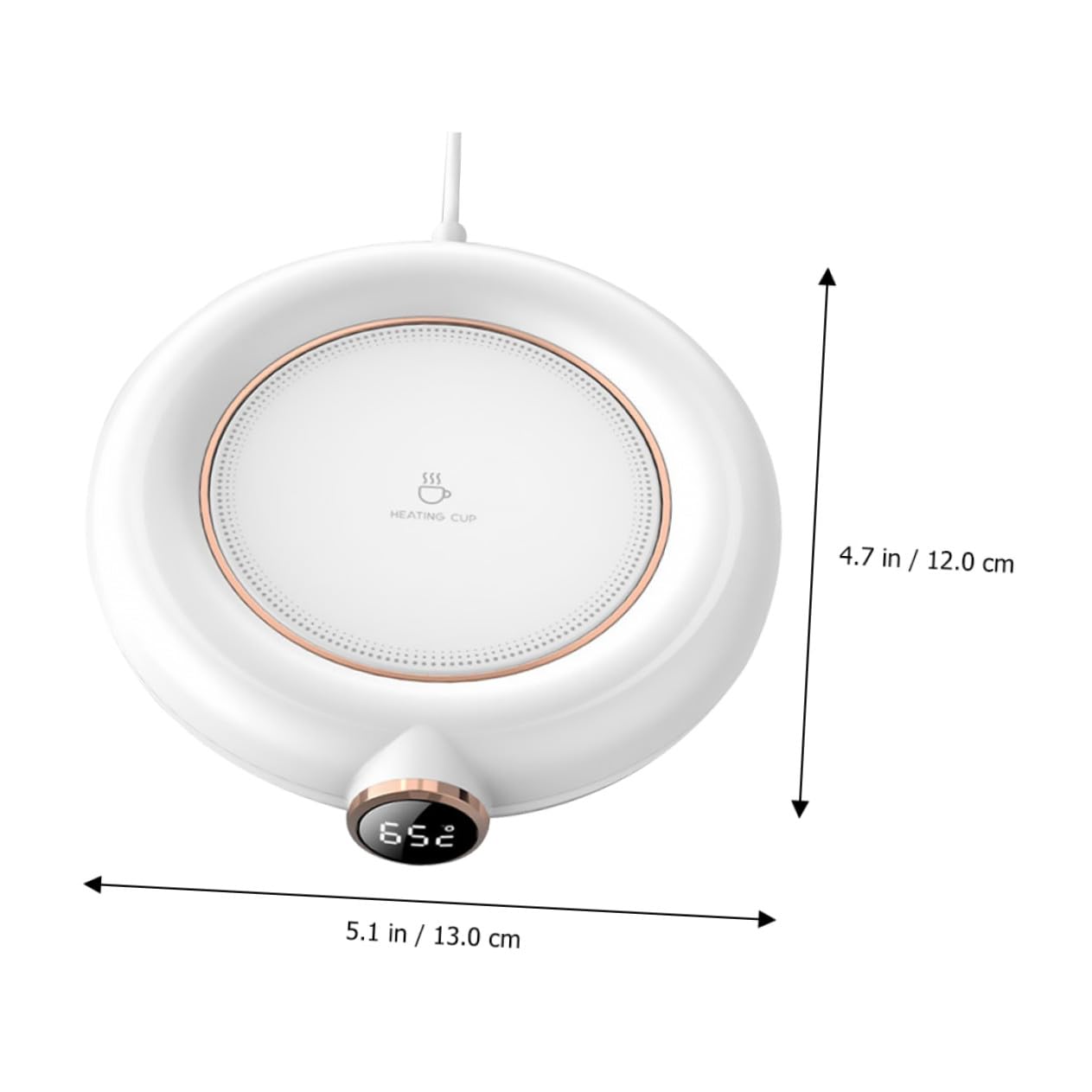 Uonlytech 1pezzi Scalda Tazze Isolanti Scalda Tazze da Latte da Tè Cuscinetto Pratico Sottobicchiere