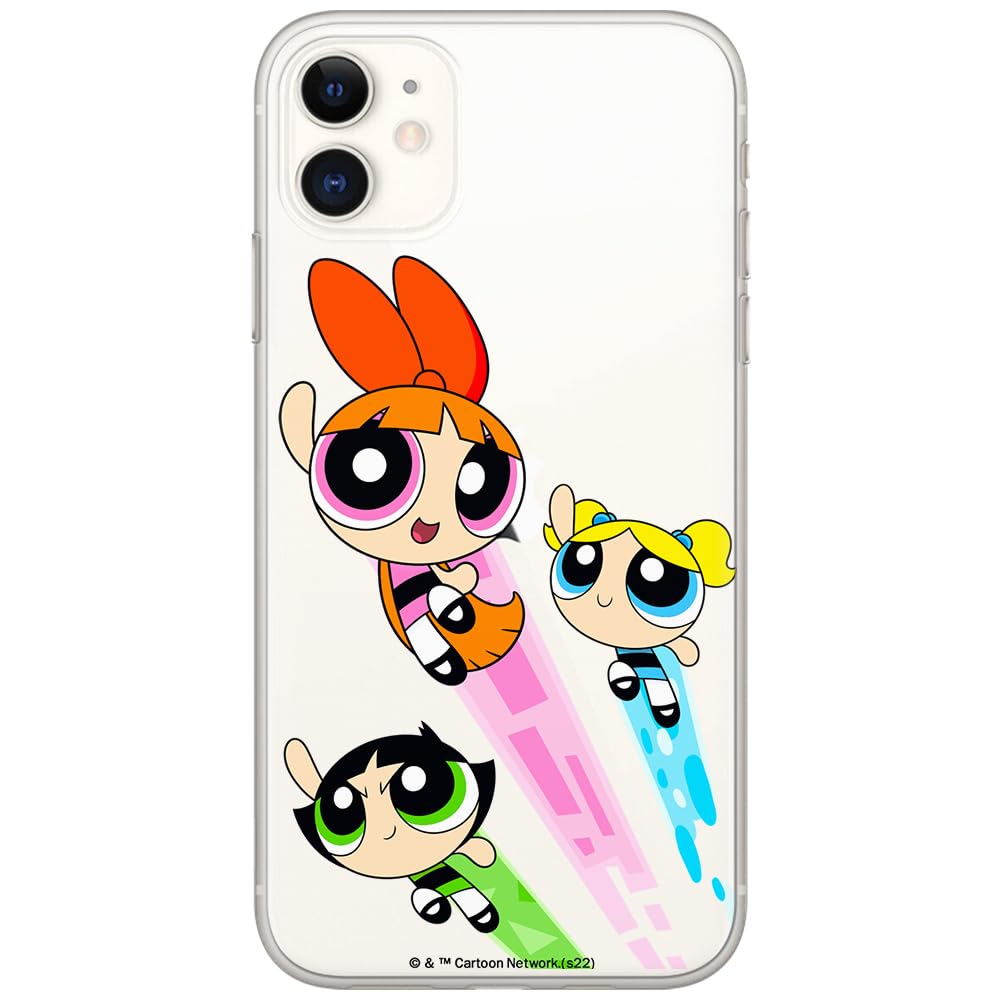 Custodia ERT GROUP Per IPhone 11 Con Licenza Ufficiale The Powerpuff Girls – Design Esclusivo 028, Trasparente E Colorato - 2