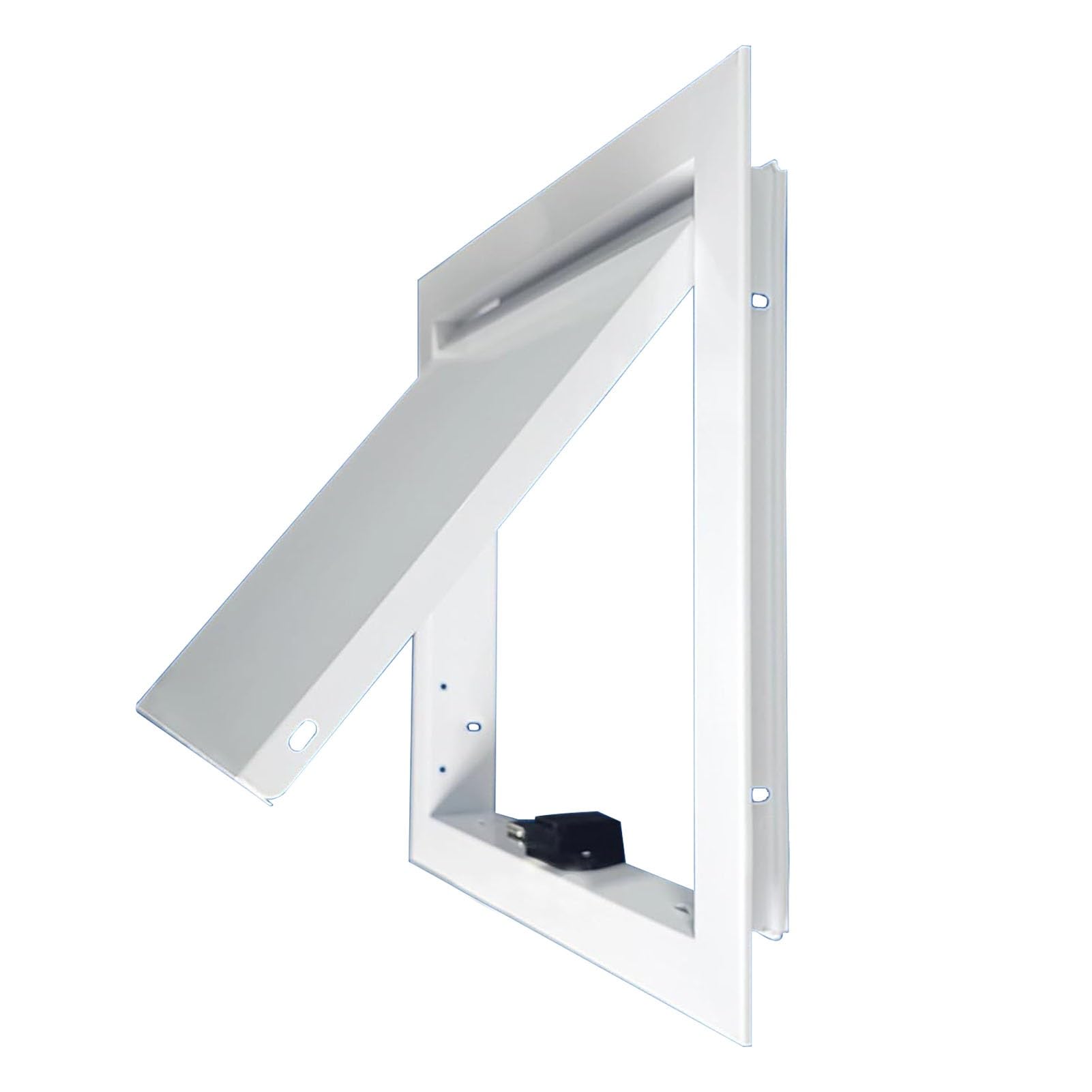 Panel de acceso de metal con acabado premium blanco para escotilla de registro arquitectónico