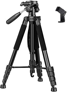 カメラ 三脚 190cmスマホ 三脚 一脚可変式 5段階伸縮 3WAY雲台 360°回転可能 収納袋付き スタンド ビデオカメラ 一眼レフ スマートフォンタブレット 等に対応