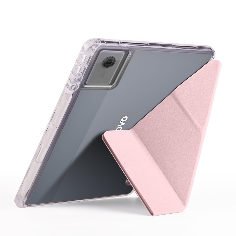 Generic etui kompatybilne z Xiaomi Redmi Pad 2 Pro (kolor: jasnozielony) skórzany pokrowiec z klapką twardy silikonowy pokrowiec na tył