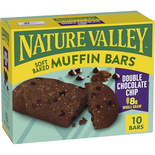 Image of Nature Valley Soft Baked Muffin Bars, Double Chocolate Chip, 10 Bars, 12.4 oz