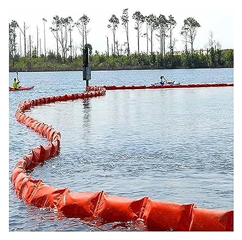 Barrière anti-pollution en PVC de 10 m pour quai et dépôt