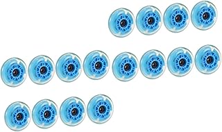 LIOOBO 16 Peças Rodas De Skate Roda De Rolo Roda Iluminada Rodas De Energia Ao Ar Livre Ao Ar Livre Acessórios Ao Ar Livre Ao Ar Livre De Gelo Roda Suprimentos De