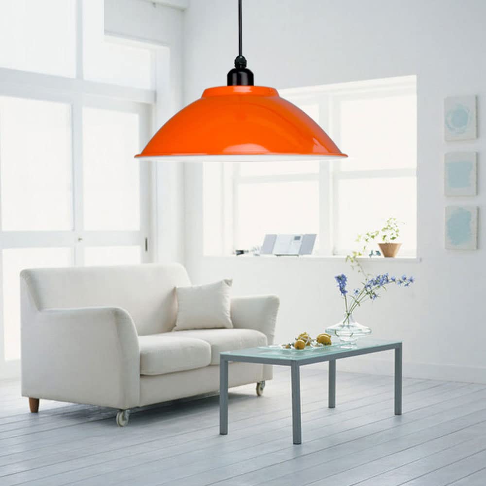 Lekka Lampa Wisząca W Stylu Vintage Przemysłowa Metalowa Lampa Wisząca Rustykalna Lampa Sufitowa E27 Z Podstawą Żarówki Wiszące Lampy Wiszące dla Loft Żyrandol Bar Kuchnia Kawiarnia Klosz Lampy CSYSKV