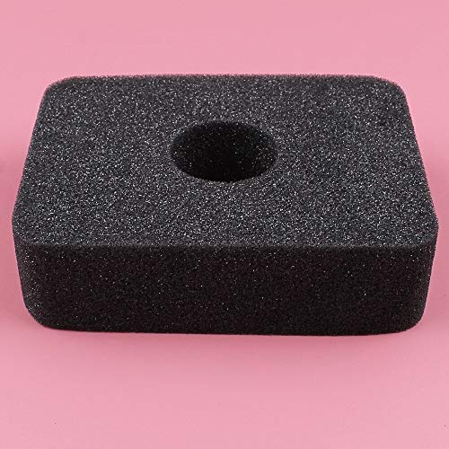 Accesorios 2 piezas de espuma de filtro de aire compatible con Honda GX160 GX200 GX120 WA20 WB20 WB30 reemplazo de Motor de 4 tiempos 17211-ZE1-000 Cover