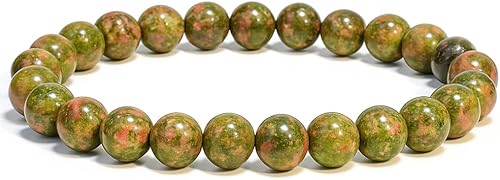 Vista 228 de Money Attraction Bracelet for Wealth, Prosperity & Success – Abundance & Good Luck Feng Shui Bracelet with Pyrite, Citrine, Tiger Eye & Green Green