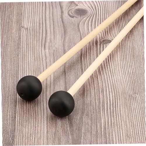 Juego de 2 baquetas de madera para percusión miniatura 4