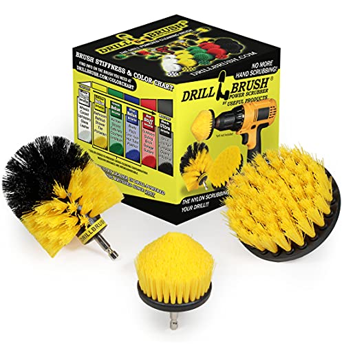 Image of Toilet Bowl Cleaner - Toilet Brush - Bathroom Cleaner - Bathroom Drill Brush Set - Toilet Cleaner - Tile Floor Cleaner - Shower Cleaner Drill - Grout Cleaner- Bathroom Scrub Brush - Grout Tile Brush
