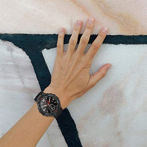 ULTECHNOVO Canvas Quick Release Faixa de Relógio Pulseira de Relógio Pulseira de Relógio Inteligente