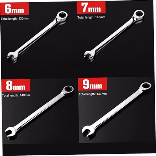 Miniatura 8 de Llave de doble propósito de 0.315 in - Llave métrica de extremo abierto con diseño de doble cabezal para uso automotriz y doméstico