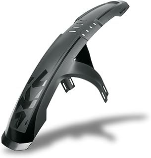 SKS Germany MUDROCKER Front & Rear Front Wheel & Rear Mudguard for Mountain Bikes (Bicycle Accessories Made of Impact-Resistant High-Performance Plastic, Easy Attachment, Effective Splash Guard)