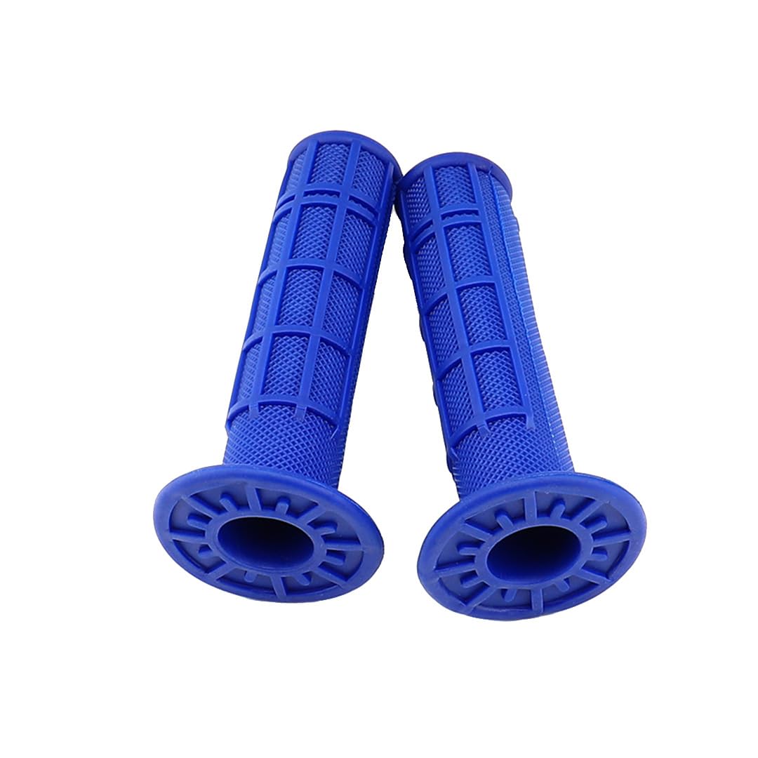 CDZWJATV Hand Grips 7/8" Soft Rubber Grip Compatible with ATV Arctic Cat Suzuki Yamaha Kawasaki Honda 400ex -Blue