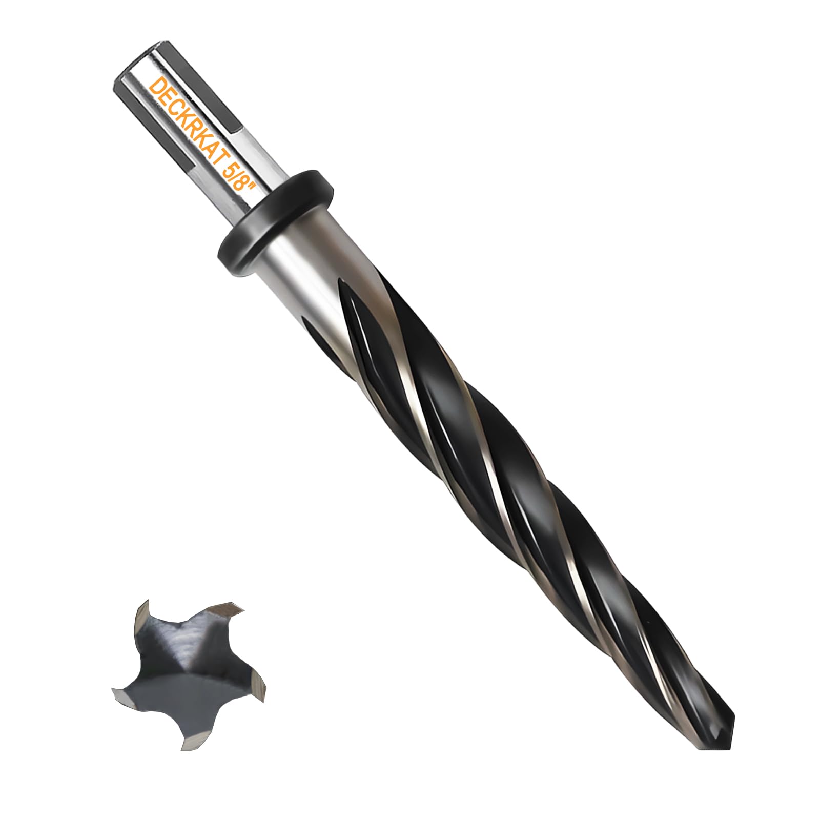 3/8" Reamer Drill Bit - Metal, Wood, Plastic -9