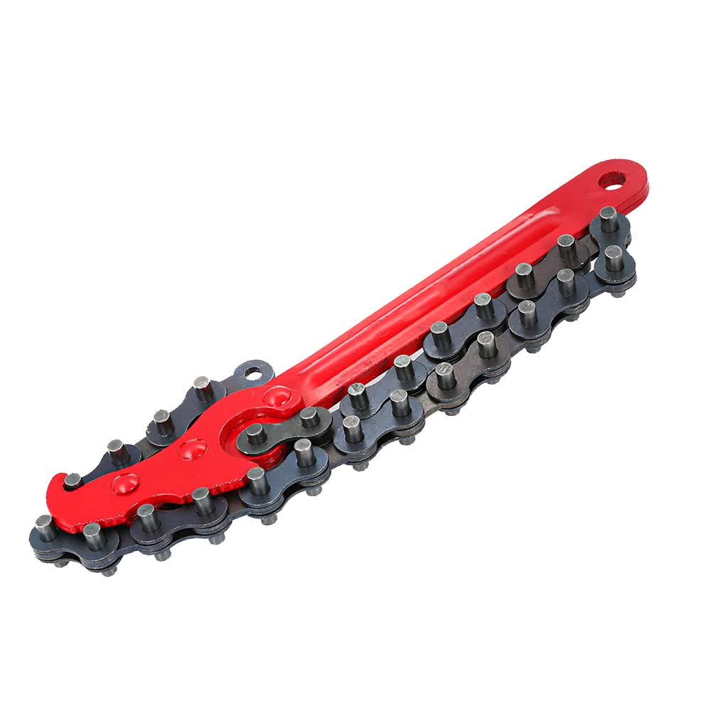 Llaves de Cadena de 9 Pulgadas, Llave de Cadena, Llave de Filtro de Aceite, Llave Ajustable, Llave Universal para reparación de automóviles