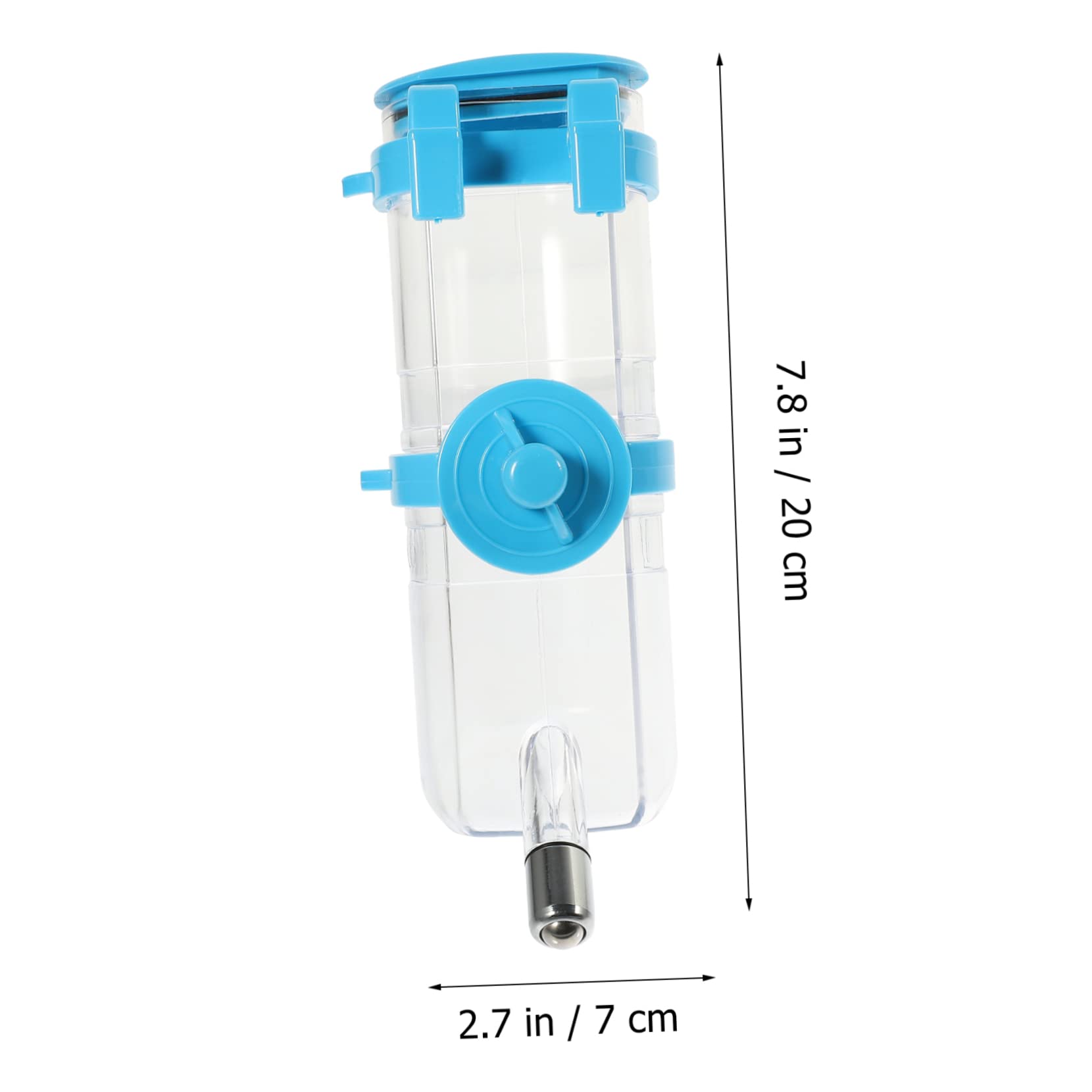 HAPINARY Hanging Dog Water Bottle Feeder Leak Pet Water Dispenser for Puppies and Cats and Design for Cages and Kennels Easy to Clean and Install