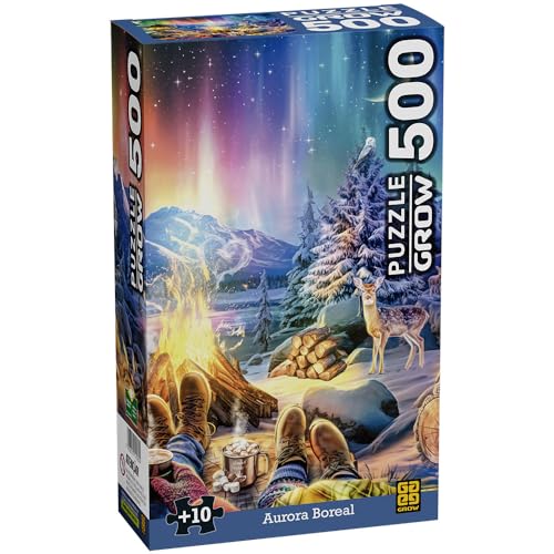 Quebra-cabeça Grow Aurora Boreal